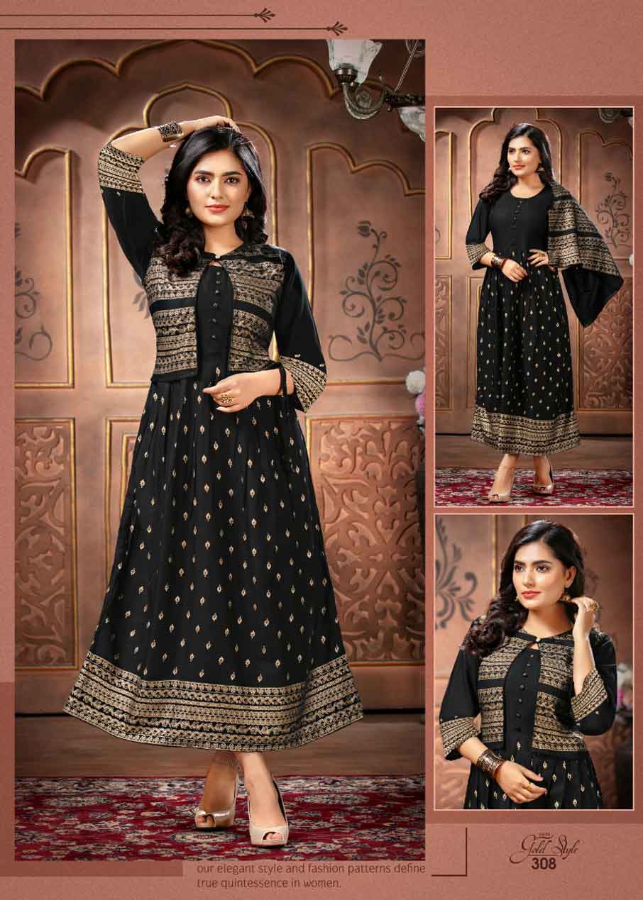 Gold Style Vol-3 Kurti Catalogue Set Gold Style Vol-3 Kurti Catalogue Set